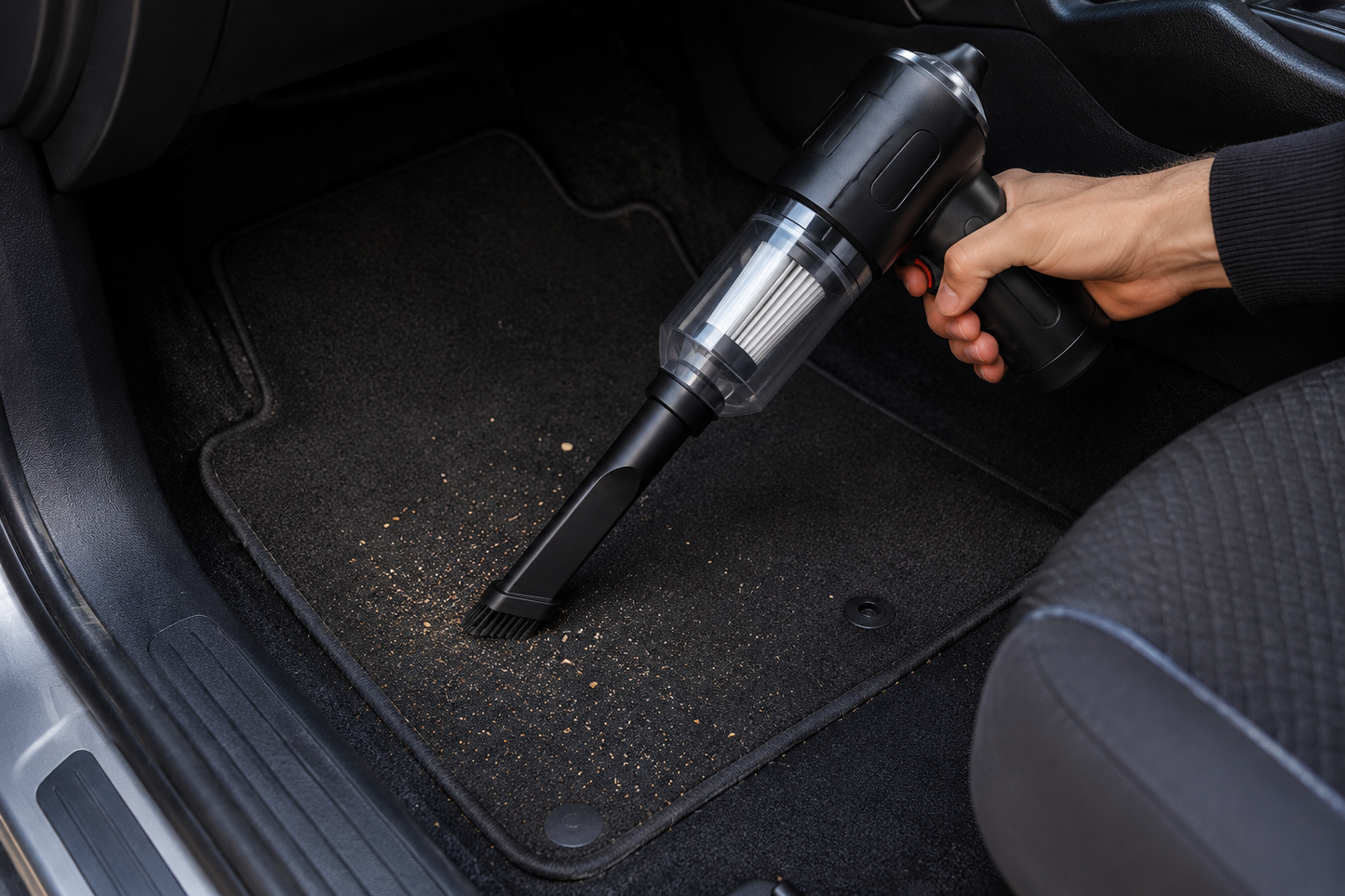 Mini Aspirador Inalámbrico Recargable para Hogar y Coche